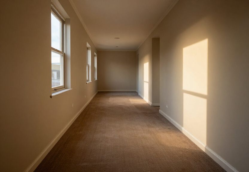 Restored living room in Kingswood home after flood damage repair